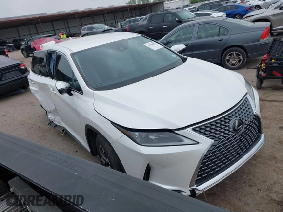 2020 Lexus RX 350 with VIN 2T2AZMAA7LC171391, listed as a IAAI auction lot 41906891 with 52,248 mi miles and . Bid and sale history available at DreamBid. Image 1.