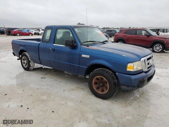 2009 Ford Ranger XL with VIN 1FTYR14EX9PA08521, listed as a Copart auction lot 41811595 with 0 mi miles and Clean Title. Bid and sale history available at carsss.com. Image 4.