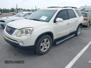 2008 GMC Acadia SLT1 with VIN 1GKER23738J169844, listed as a IAAI auction lot 41922922 with 198,500 mi miles. Bid and sale history available at carsss.com. Image 2.