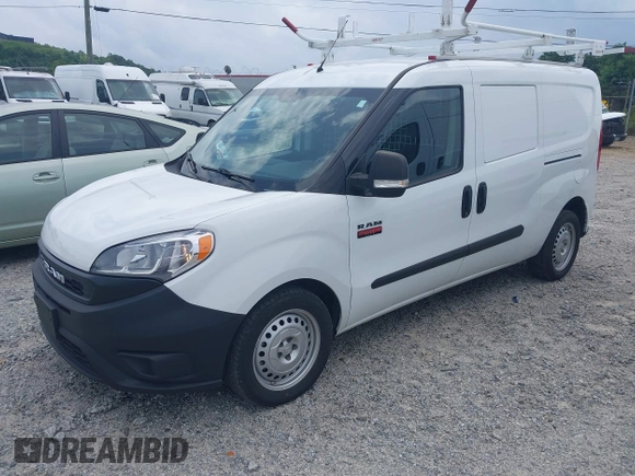2022 Ram ProMaster City Cargo Tradesman with VIN ZFBHRFAB2N6Y58220, listed as a IAAI auction lot 42804888 with 43,385 mi miles and . Bid and sale history available at DreamBid. Image 17.