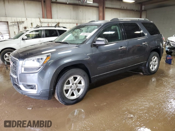2013 GMC Acadia SLE with VIN 1GKKRNED0DJ225336, listed as a Copart auction lot 49001525 with 161,870 mi miles and Salvage Title. Bid and sale history available at carsss.com. Image 1.