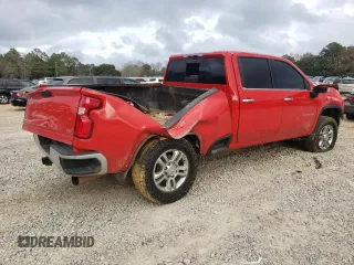2022 Chevrolet Silverado 3500HD LTZ with VIN 2GC4YUEY9N1211791, listed as a Copart auction lot 43073595 with 69,841 mi miles and Salvage Title. Bid and sale history available at DreamBid. Image 3.