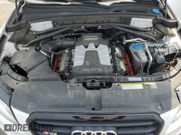 2016 Audi SQ5 Premium Plus with VIN WA1CCAFP1GA011621, listed as a Copart auction lot 60079875 with 94,871 mi miles and Salvage title. Bid and sale history available at DreamBid. Image 12.