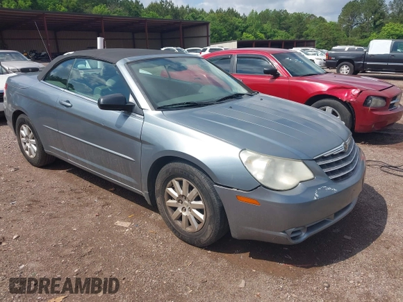 2008 Chrysler Sebring LX with VIN 1C3LC45K58N674637, listed as a IAAI auction lot 42165179 with 190,517 mi miles and . Bid and sale history available at DreamBid. Image 1.