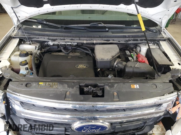 2014 Ford Edge SEL z VIN 2FMDK4JC9EBB53117, wystawiony jako Copart lot #61017115 z przebiegiem 118 071 mil mil oraz Nie do naprawy • Non repairable. Historia ofert i sprzedaży dostępna na DreamBid. Obrazek 12.
