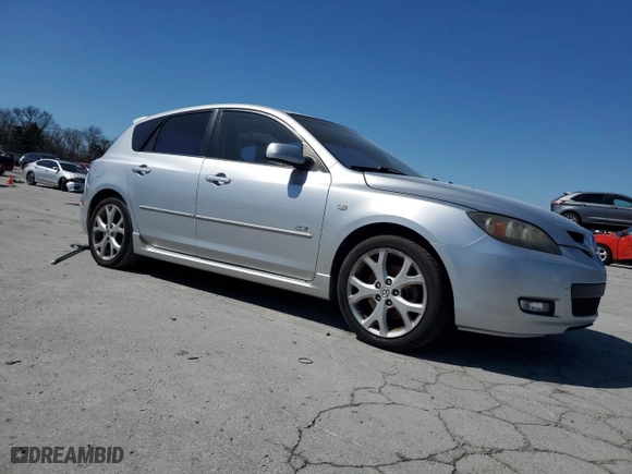 2008 Mazda Mazda3 s Grand Touring with VIN JM1BK343581173625, listed as a Copart auction lot 50391125 with 208,911 mi miles and Salvage Title. Bid and sale history available at carsss.com. Image 4.
