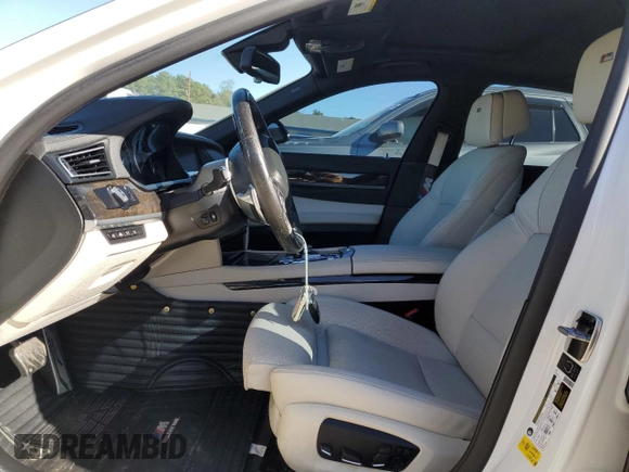 2013 BMW 7 Series 740i with VIN WBAYA6C51DD143366, listed as a Copart auction lot 86688234 with 79,326 mi miles and Salvage Title. Bid and sale history available at carsss.com. Image 7.