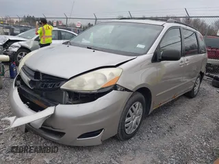2006 Toyota Sienna CE with VIN 5TDZA23C76S537296, listed as a IAAI auction lot 42055856 with 150,734 mi miles and . Bid and sale history available at carsss.com. Image 2.