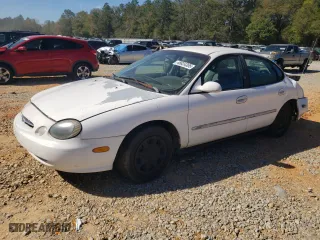 1999 Ford Taurus SE with VIN 1FAFP53U9XA141550, listed as a Copart auction lot 48824305 with 203,517 mi miles and Salvage Title. Bid and sale history available at carsss.com. Image 1.