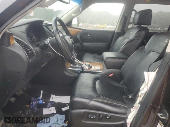 2013 Infiniti QX56 with VIN JN8AZ2NE8D9041170, listed as a Copart auction lot 80662124 with 168,539 mi miles and Clean Title. Bid and sale history available at carsss.com. Image 7.