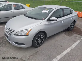2015 Nissan Sentra S with VIN 3N1AB7AP0FY231596, listed as a IAAI auction lot 42086308 with 220,451 mi miles. Bid and sale history available at carsss.com. Image 2.