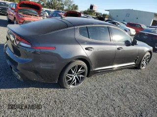 2022 Kia Stinger GT-Line with VIN KNAE35LD0N6114767, listed as a Copart auction lot 81482714 with Not Provided miles and Salvage Title. Bid and sale history available at DreamBid. Image 3.