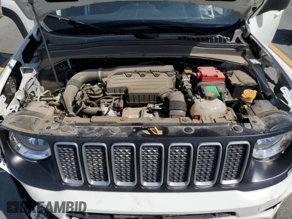 2023 Jeep Renegade Latitude with VIN ZACNJDB12PPP13886, listed as a Copart auction lot 62544405 with 4,669 mi miles and Clean title. Bid and sale history available at DreamBid. Image 12.