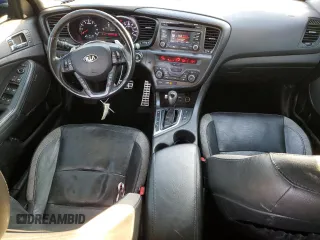 2013 Kia Optima SX with VIN 5XXGR4A69DG130734, listed as a Copart auction lot 45190105 with 160,546 mi miles and Non Repairable. Bid and sale history available at carsss.com. Image 8.