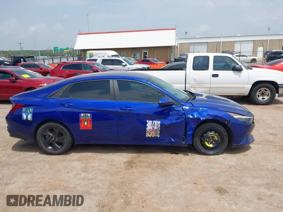 2021 Hyundai Elantra SEL z VIN KMHLS4AG2MU196155, wystawiony jako IAAI lot #42299936 z przebiegiem 103 747 mil mil oraz . Historia ofert i sprzedaży dostępna na DreamBid. Obrazek 13.
