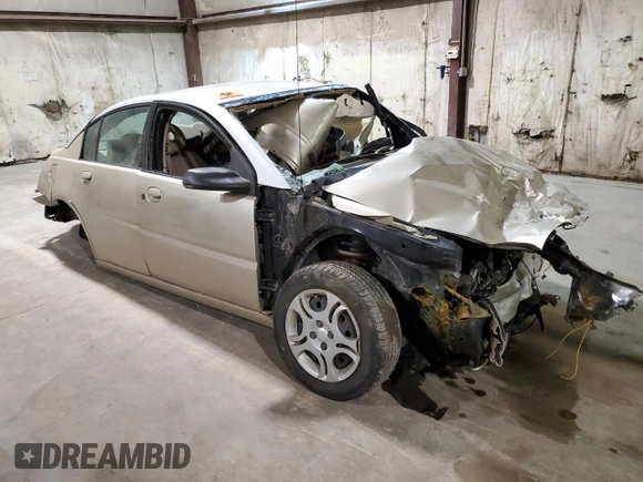 2003 Saturn ION with VIN 1G8AJ52F73Z152755, listed as a Copart auction lot 43824155 with 0 mi miles and Salvage Title. Bid and sale history available at carsss.com. Image 4.