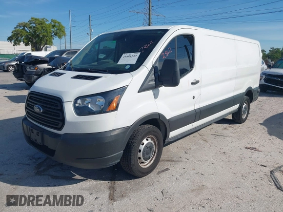 2019 Ford Transit z VIN 1FTYR2ZM1KKB25574, wystawiony jako IAAI lot #41891247 z przebiegiem 142 627 mil mil oraz . Historia ofert i sprzedaży dostępna na DreamBid. Obrazek 17.