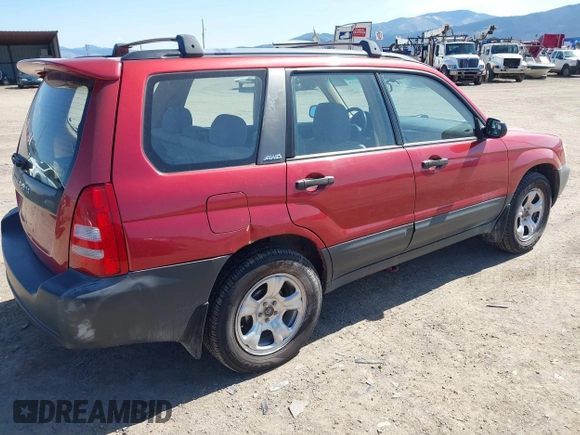 2003 Subaru Forester X with VIN JF1SG63683H763340, listed as a IAAI auction lot 42141223 with 157,378 mi miles. Bid and sale history available at carsss.com. Image 4.