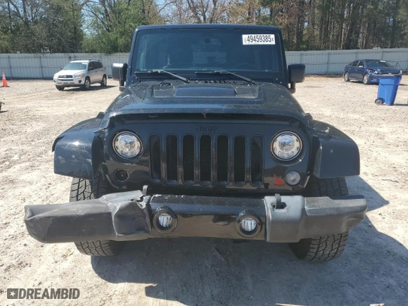 2018 Jeep Wrangler JK Unlimited Altitude with VIN 1C4BJWEG1JL811076, listed as a Copart auction lot 49459385 with 70,815 mi miles and Salvage Title. Bid and sale history available at carsss.com. Image 5.