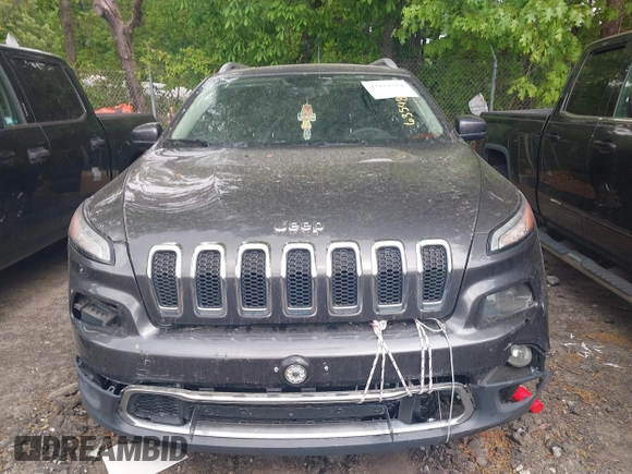 2015 Jeep Cherokee Limited with VIN 1C4PJMDS9FW635481, listed as a IAAI auction lot 42118784 with 154,776 mi miles. Bid and sale history available at carsss.com. Image 11.