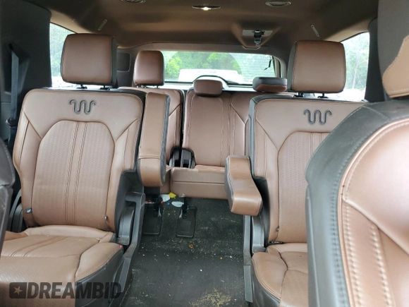 2023 Ford Expedition Max King Ranch with VIN 1FMJK1N88PEA01019, listed as a Copart auction lot 56015515 with 51,976 mi miles and Salvage title. Bid and sale history available at DreamBid. Image 10.