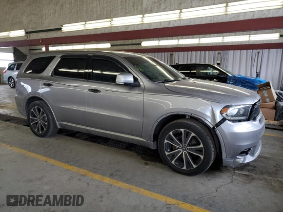 2019 Dodge Durango GT Plus with VIN 1C4RDHDG7KC721399, listed as a Copart auction lot 44747765 with 105,442 mi miles and Salvage Title. Bid and sale history available at carsss.com. Image 4.