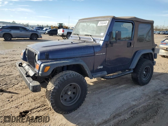 1997 Jeep Wrangler SE with VIN 1J4FY29P1VP502958, listed as a Copart auction lot 89063445 with 135,036 mi miles and Clean Title. Bid and sale history available at carsss.com. Image 1.