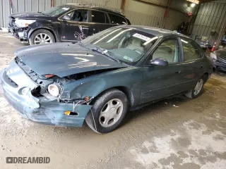 1997 Ford Taurus GL with VIN 1FALP52U2VA185083, listed as a Copart auction lot 46626375 with 127,830 mi miles and Salvage Title. Bid and sale history available at carsss.com. Image 1.