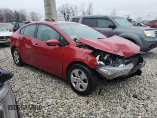 2016 Kia Forte LX with VIN KNAFK4A65G5567197, listed as a Copart auction lot 78432243 with 86,675 mi miles and Salvage Title. Bid and sale history available at carsss.com. Image 4.