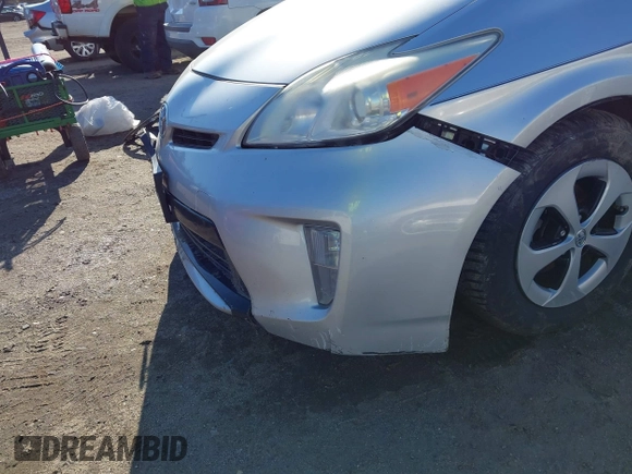 2013 Toyota Prius One with VIN JTDKN3DU8D5564853, listed as a IAAI auction lot 41973459 with 160,391 mi miles. Bid and sale history available at carsss.com. Image 19.