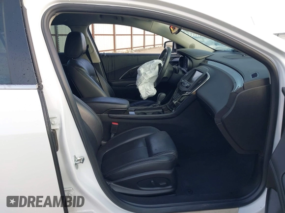 2016 Buick LaCrosse Leather with VIN 1G4GB5G36GF105019, listed as a IAAI auction lot 41866150 with 107,761 mi miles. Bid and sale history available at carsss.com. Image 5.