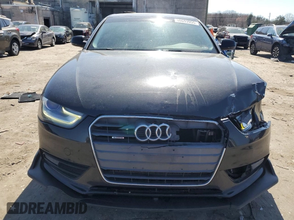 2013 Audi A4 Premium Plus with VIN WAUFFAFL4DN041625, listed as a Copart auction lot 48693955 with 153,429 mi miles and Salvage Title. Bid and sale history available at carsss.com. Image 5.