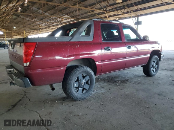 2005 Chevrolet Avalanche LS with VIN 3GNEC12Z65G273761, listed as a Copart auction lot 80121644 with 204,903 mi miles and Clean Title. Bid and sale history available at DreamBid. Image 3.
