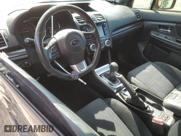 2017 Subaru WRX Premium with VIN JF1VA1E65H8807803, listed as a Copart auction lot 60375715 with Not provided miles and Salvage title. Bid and sale history available at DreamBid. Image 7.