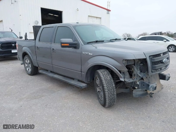 2013 Ford F-150 XL with VIN 1FTFW1CF3DFB20375, listed as a IAAI auction lot 41618480 with 130,192 mi miles. Bid and sale history available at carsss.com. Image 1.