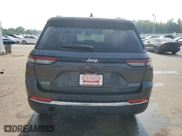 2025 Jeep Grand Cherokee Altitude X with VIN 1C4RJHAG6SC299400, listed as a Copart auction lot 59203595 with 2,235 mi miles and Salvage title. Bid and sale history available at DreamBid. Image 6.