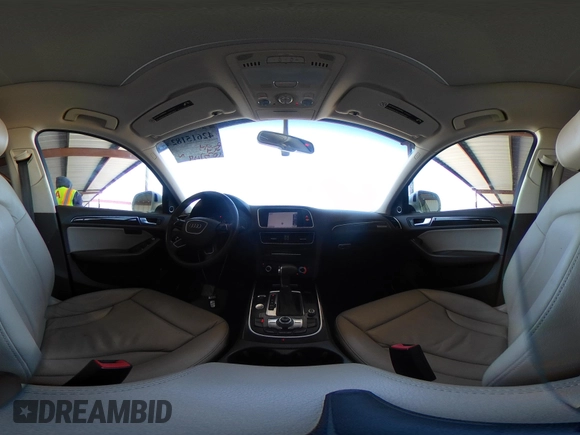 2014 Audi Q5 Premium Plus with VIN WA1LFAFP2EA044907, listed as a IAAI auction lot 42615182 with 103,749 mi miles and . Bid and sale history available at DreamBid. Image 19.