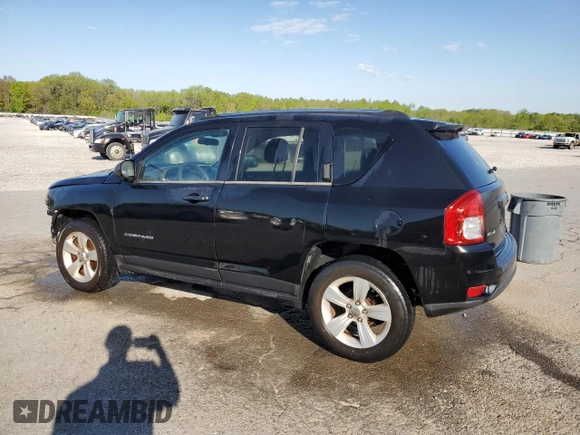 2013 Jeep Compass Sport with VIN 1C4NJDBB1DD280177, listed as a Copart auction lot 52235335 with 141,005 mi miles and Salvage Title. Bid and sale history available at carsss.com. Image 2.