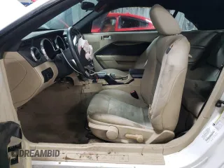 2008 Ford Mustang Deluxe with VIN 1ZVHT84N785193936, listed as a Copart auction lot 47008295 with 112,696 mi miles and Salvage Title. Bid and sale history available at carsss.com. Image 7.