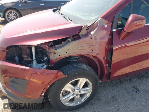 2016 Chevrolet Trax LT with VIN 3GNCJLSB6GL120853, listed as a IAAI auction lot 41973821 with 149,259 mi miles and . Bid and sale history available at DreamBid. Image 6.