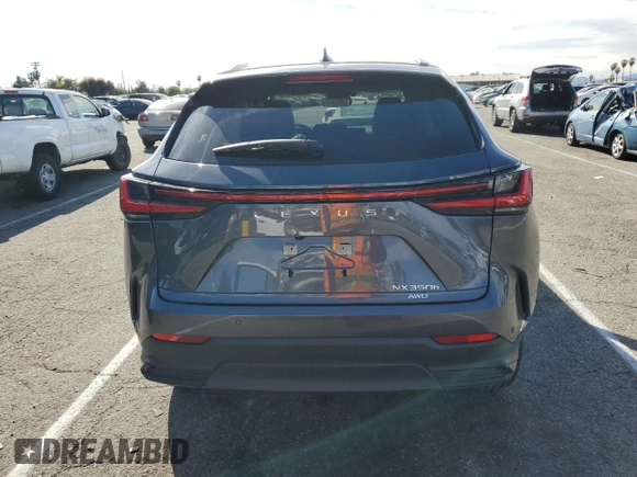 2022 Lexus NX with VIN JTJHKCEZXN5003839, listed as a Copart auction lot 44377143 with 7,560 mi miles. Bid and sale history available at carsss.com. Image 6.