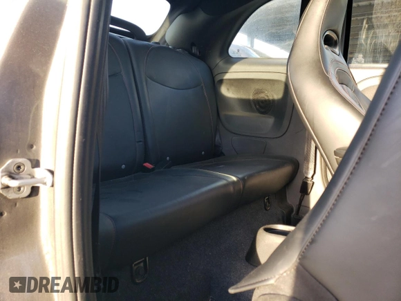2013 FIAT 500 Abarth with VIN 3C3CFFJH4DT667752, listed as a Copart auction lot 81510114 with 98,886 mi miles and Salvage Title. Bid and sale history available at carsss.com. Image 10.