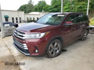 2018 Toyota Highlander Limited z VIN 5TDYZRFH6JS287062, wystawiony jako Copart lot #56739745 z przebiegiem 92 382 mil mil oraz Szkoda całkowita • Salvage title. Historia ofert i sprzedaży dostępna na DreamBid. Obrazek 1.