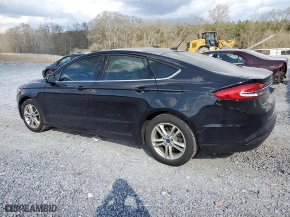2018 Ford Fusion SE with VIN 3FA6P0H74JR106613, listed as a Copart auction lot 49267675 with 46,187 mi miles and Salvage Title. Bid and sale history available at carsss.com. Image 2.