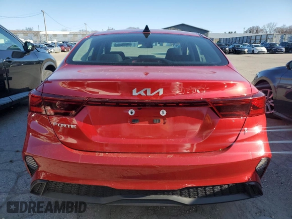 2024 Kia Forte LXS with VIN 3KPF24AD8RE763630, listed as a Copart auction lot 51817935 with 21,424 mi miles and Non Repairable. Bid and sale history available at carsss.com. Image 6.