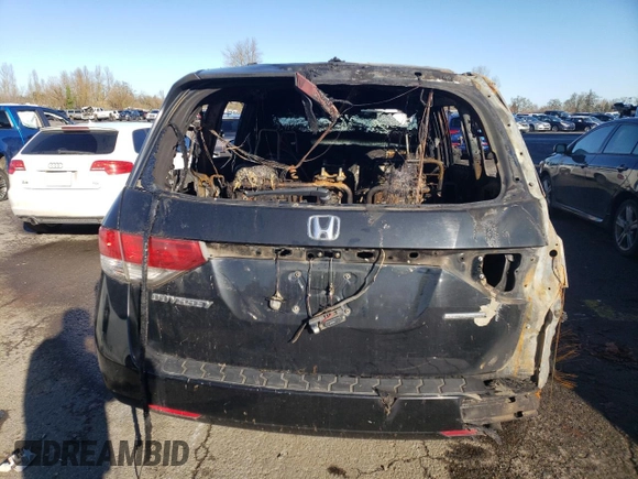2016 Honda Odyssey SE with VIN 5FNRL5H3XGB082597, listed as a Copart auction lot 46324855 with Not Provided miles and Salvage Title. Bid and sale history available at DreamBid. Image 6.