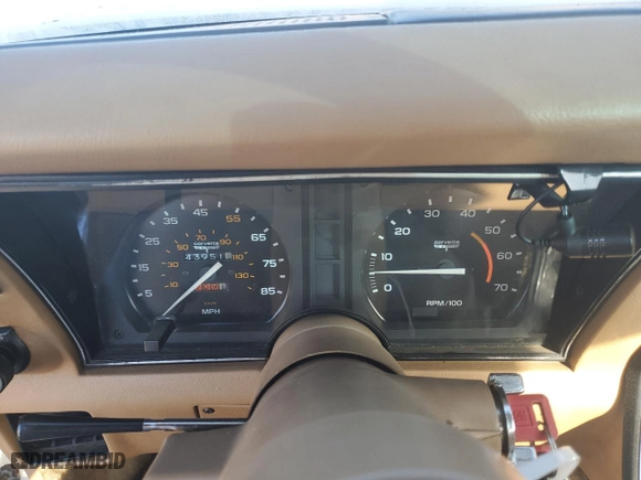 1981 Chevrolet Corvette with VIN 1G1AY8760BS419326, listed as a Copart auction lot 74043084 with 43,951 mi miles and Clean Title. Bid and sale history available at carsss.com. Image 9.