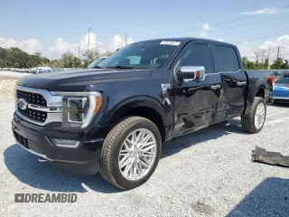 2022 Ford F-150 XL with VIN 1FTFW1ED8NFA24397, listed as a Copart auction lot 55810515 with 26,730 mi miles and Salvage title. Bid and sale history available at DreamBid. Image 1.