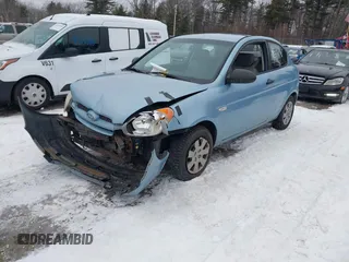 2008 Hyundai Accent GS with VIN KMHCM36C98U062601, listed as a IAAI auction lot 41565161 with 148,281 mi miles. Bid and sale history available at carsss.com. Image 18.