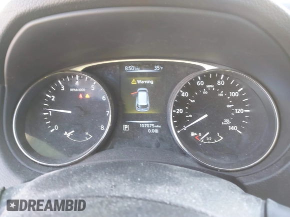2016 Nissan Rogue SV with VIN KNMAT2MV9GP678115, listed as a IAAI auction lot 41469925 with 107,075 mi miles and . Bid and sale history available at carsss.com. Image 7.